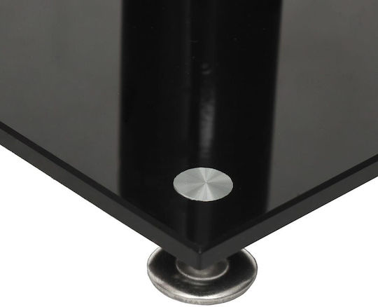 vidaXL Speaker Stands in Black Color