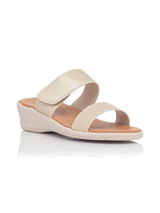 Sunshine Anatomic Women's Platform Shoes Beige