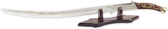 United Cutlery Lord of the Rings Hadhafang Sword of Arwen Sword Replica Length 97cm in Scale 1:1
