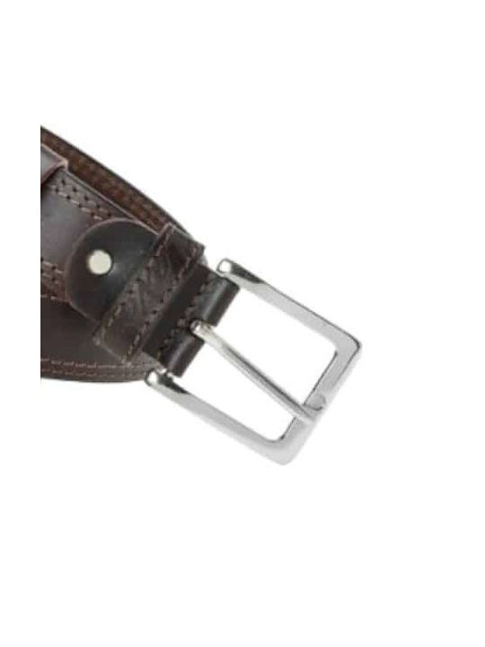 Lavor Men's Leather Belt Brown