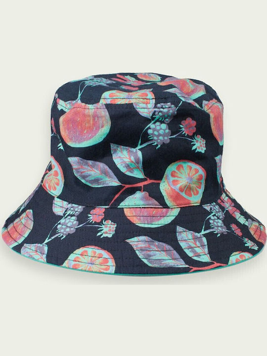 Scotch & Soda Текстилно Мъжко Кафе Тип Bucket Син