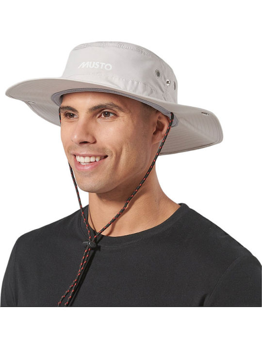 Musto Evolution Fast Dry Brimmed Textil Pălărie pentru Bărbați Stil Bucket Platinum