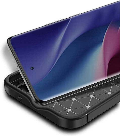 Ancus AutoFocus Carbon Fiber Back Cover Silicone Black (Xiaomi 13 Pro)