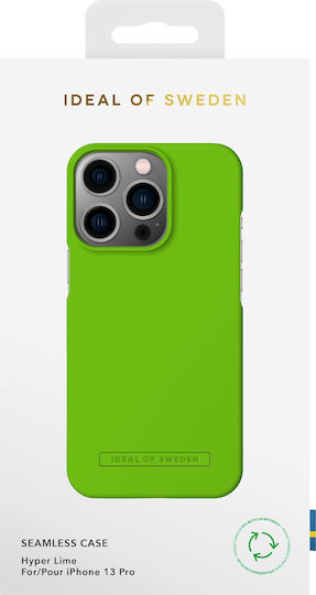iDeal Of Sweden Fashion Seamless Back Cover Σιλικόνης Hyper Lime (iPhone 13 Pro)