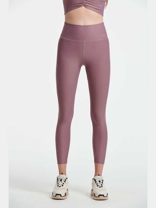 SugarFree Ausbildung Frauen Capri Leggings Hochgeschnitten Rosa