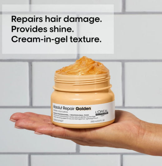 L'Oréal Professionnel Serie Expert Absolut Repair Golden Hair Mask for Repairing 250ml