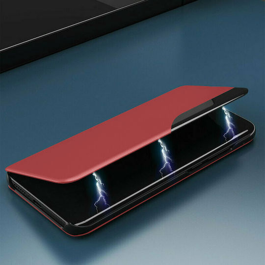 Techsuit eFold Series Buchen Sie Kunststoff Rot (Galaxy S22 5G)