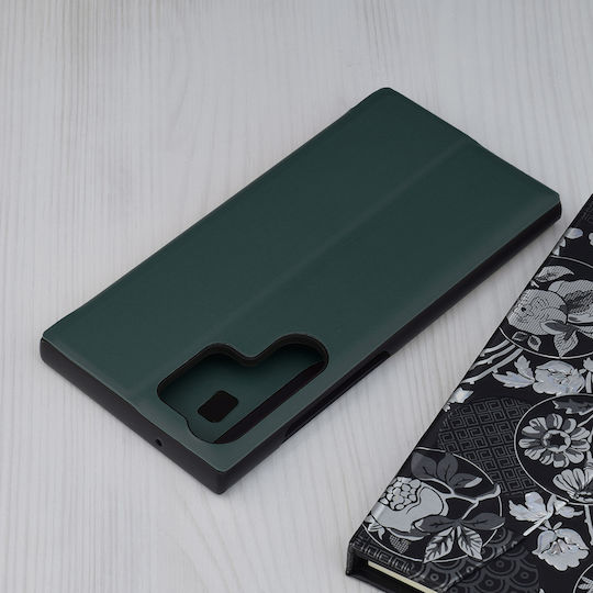 Techsuit eFold Series Book Plastic Green (Galaxy S23 Ultra)