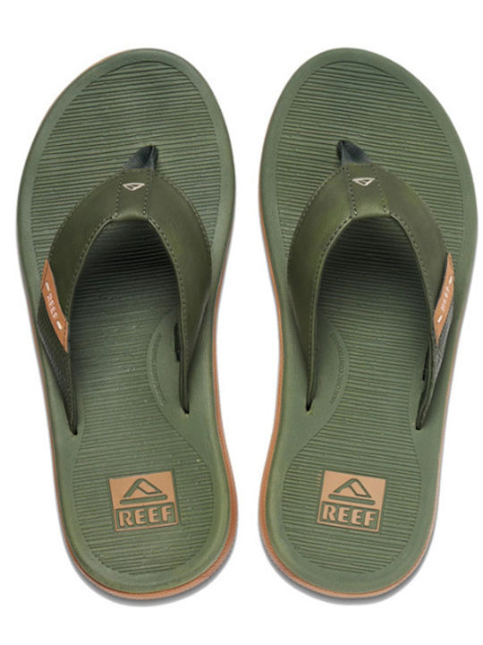 Reef Men's Flip Flops Khaki