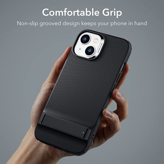 ESR Air Shield Boost Umschlag Rückseite Silikon Schwarz (iPhone 14 Plus)