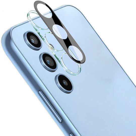 Techsuit Full Camera Protection Tempered Glass Black for the Galaxy A34