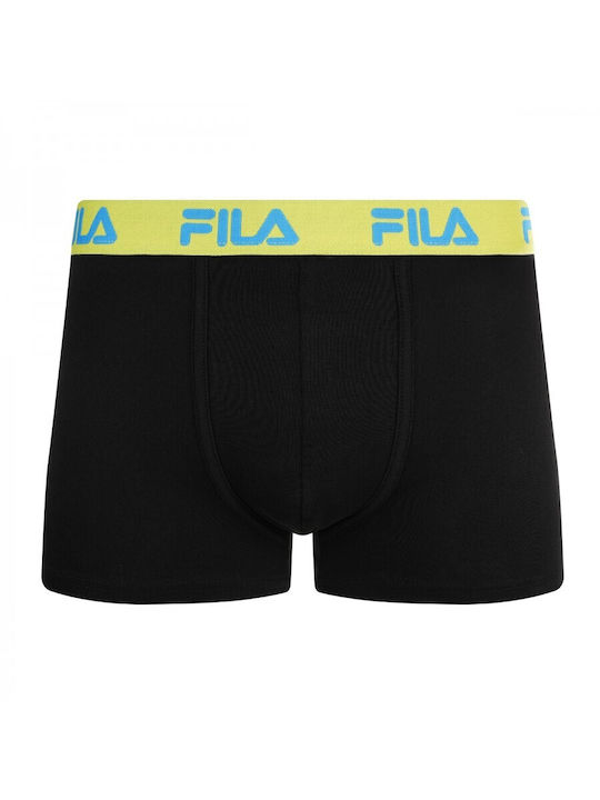 Fila Men's Boxers Black 2Pack