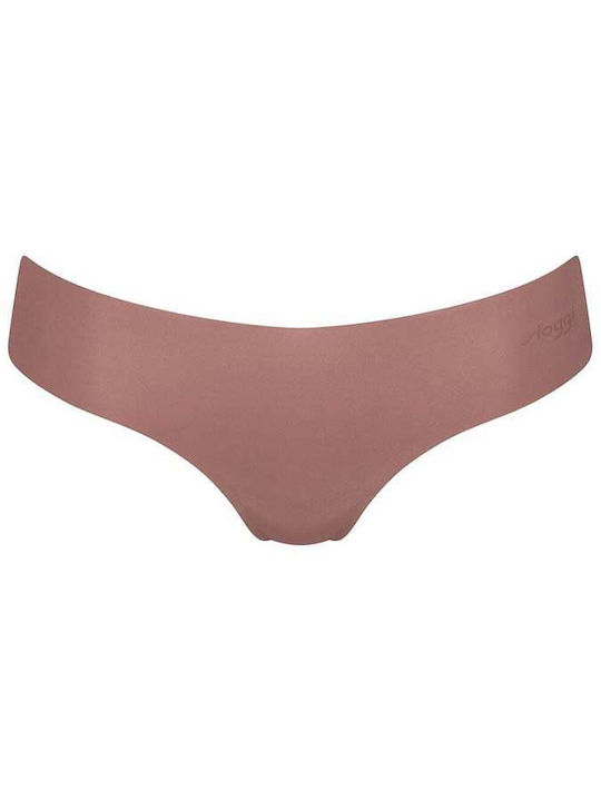 Sloggi Damen Slip 2Pack Nahtlos Cacao