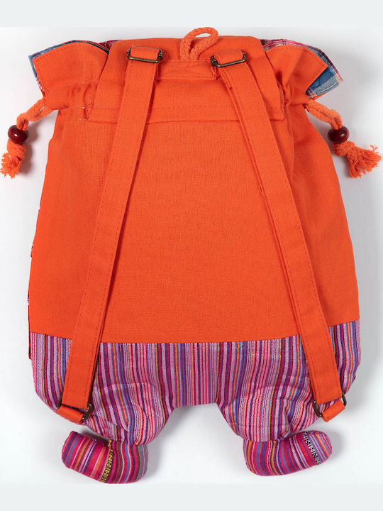 Silk Fashion Bufniță Geantă pentru Copii Rucsacuri Portocaliu 28bucx35buccm.