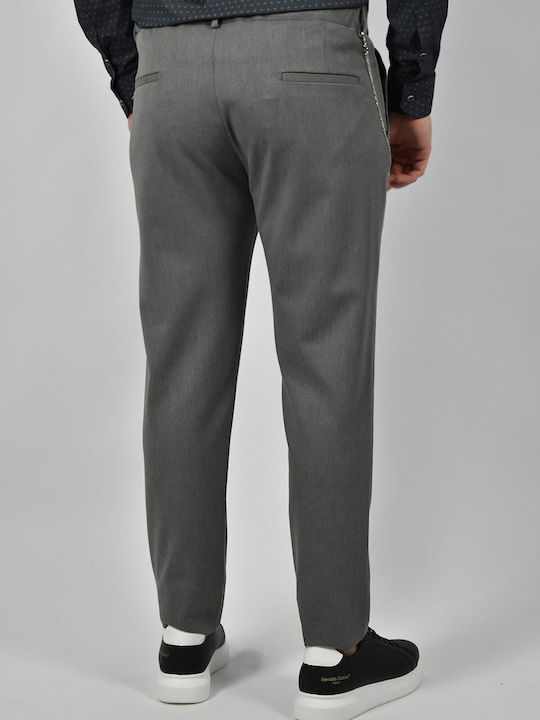 Endeson Fashion Men's Trousers Chino Gray