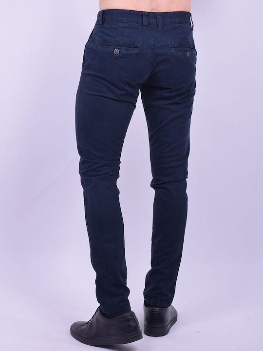 Tony Moro PA281 Herrenhose Chino Blau