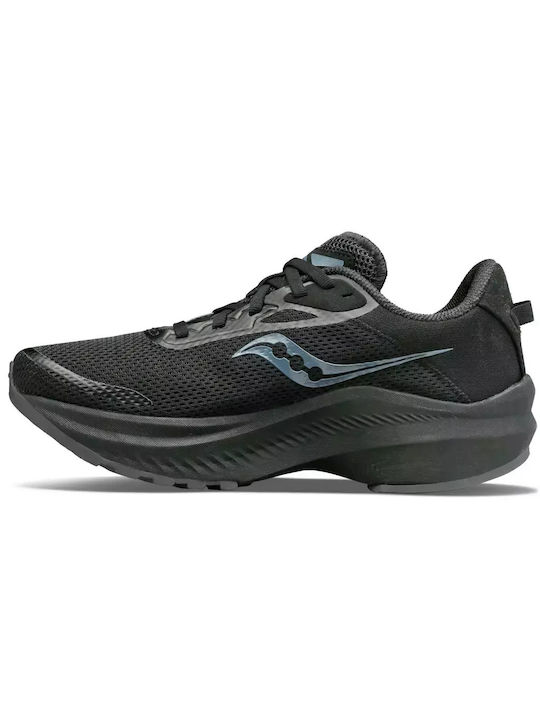 Saucony Axon 3 Damen Sportschuhe Trail Running Schwarz