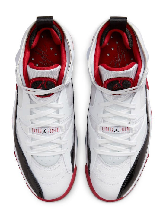 Jumpman Two Trey Herren Stiefel Weiß