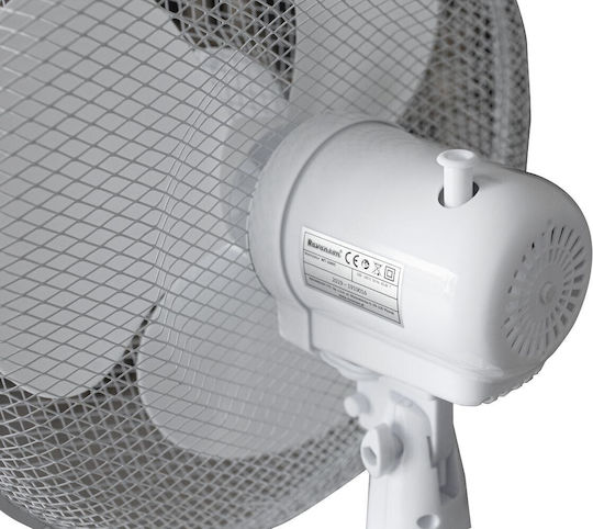 Ravanson Ventilator Sockel 45W Lüfterdurchmesser 43cm Weiß