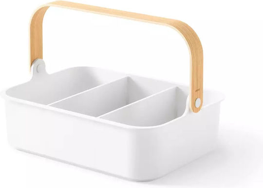 Umbra Suport De Masă Bellwood Din Plastic 35x26x13cm Albă