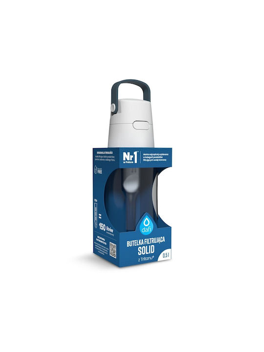 Dafi with Straw and Filter 500ml Blue