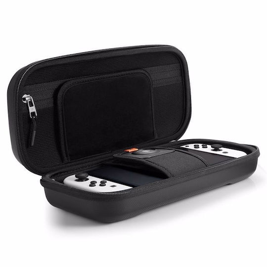 Spigen Rugged Armor Pouch Pro Plastic Switch OLED Carrying Case Black