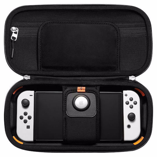 Spigen Rugged Armor Pouch Pro Plastic Switch OLED Carrying Case Black