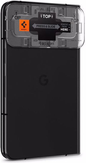 Spigen Optik.Tr Camera Protection Tempered Glass Black for the Google Pixel Fold