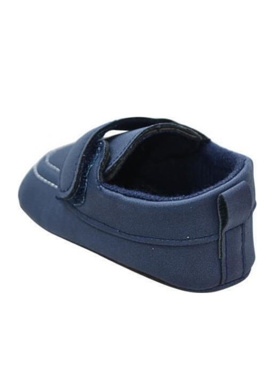 Childrenland Baby Moccasins Blue