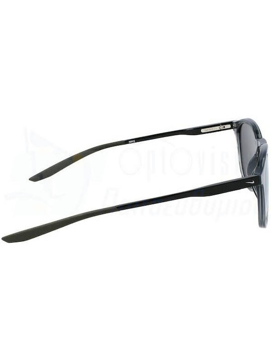 Nike Neo RD Unisex Sunglasses with Gray Plastic Frame and Blue Lens DV2297-021