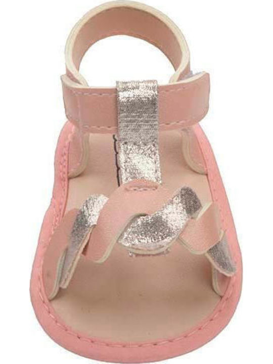 Meridian Shoes Sandale pentru bebeluși Roz