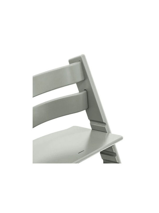 Stokke Tripp Trapp Καρεκλάκι Φαγητού με Ξύλινο Σκελετό & Ξύλινο Κάθισμα Glacier Green