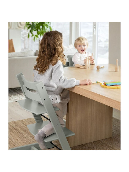 Stokke Tripp Trapp Baby Highchair with Adjustable Height Glacier Green