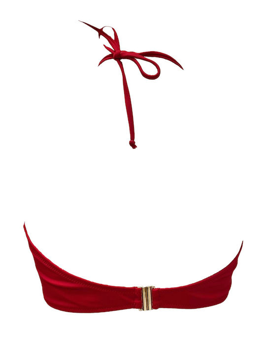 Bluepoint Triangle Bikini Top Red