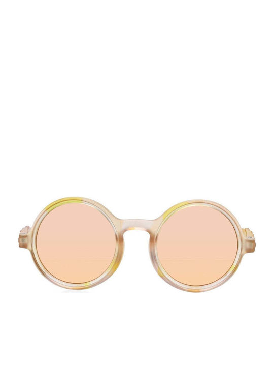Olivio & Co Round Kids Sunglasses with Polarized Lenses Terracotta Terra Collage for 3-12 Years