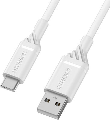 Otterbox USB 2.0 Kabel USB-C männlich - USB-A Weiß 1m (78-52536)