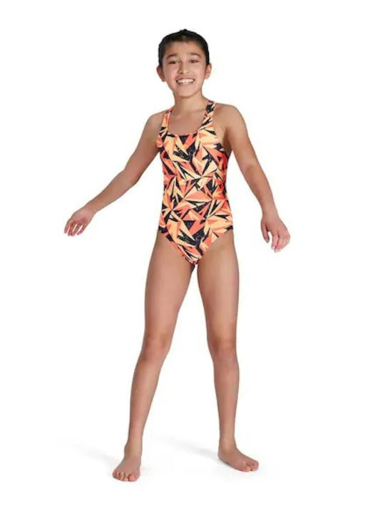 Speedo Hyperboom Kinder Badeanzug Einteilig Mehrfarbig