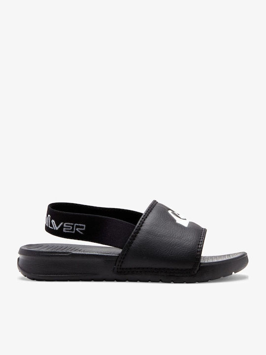 Παιδικές Σαγιονάρες Slides Μαύρες Bright Coast Strapped