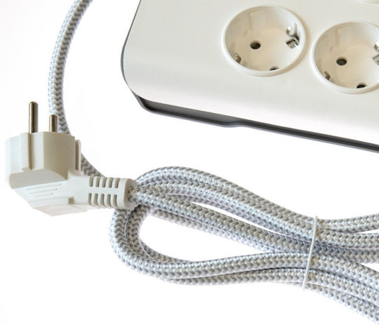 Power Strip with Surge Protection 8 Sockets Philips Original Spn7080wa/grs