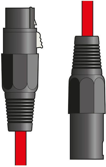Citronic Cable XLR male - XLR female Κόκκινο 12m (190.108UK)