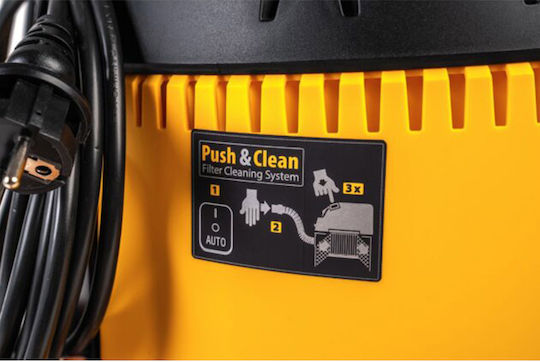 Mirka 1230 L PC EU Staubsauger Flüssigkeiten / Feststoffe 1200W mit Kunststoff Behälter 30Es