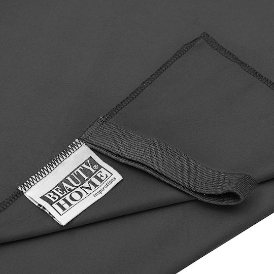 Beauty Home Mikrofasertuch Körper 200gr/m² Schwarze 160x90cm 2200-Schwarz
