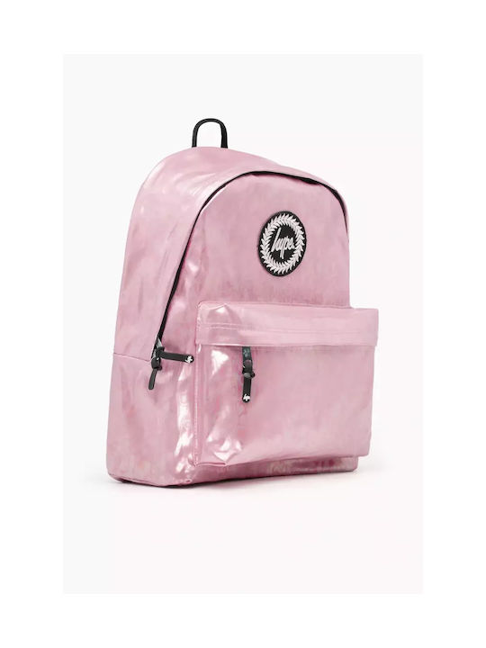 HYPE PINK OIL SLICK BACKPACK 42cms x 30cms x 12cms TWLG-779 pink ONE SIZE