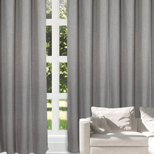 Das Home 2244 Grommet Gray 140x270cm