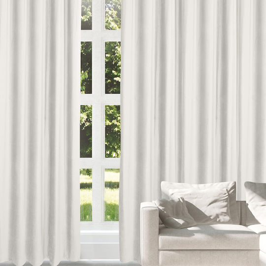 Das Home 2226 Grommet White Curtain 140x270cm Das Home 2226 Grommet White Curtain 140x270cm