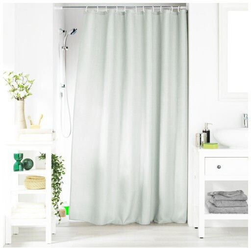 Kipper Sotero Κουρτίνα Μπάνιου Υφασμάτινη 180x200 cm Γκρι Kipper Sotero Κουρτίνα Μπάνιου Υφασμάτινη 180x200 cm Γκρι