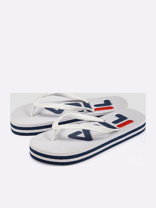 Troy Women's Flip Flops White