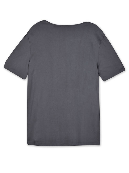 BodyTalk Men's Short Sleeve T-shirt Gray