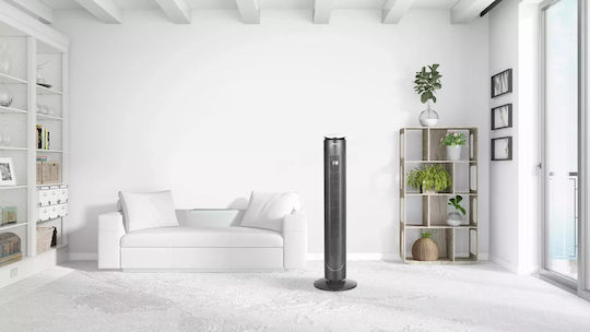 Midea Вентилатор Тип Кула 40W с Дистанционно Черен