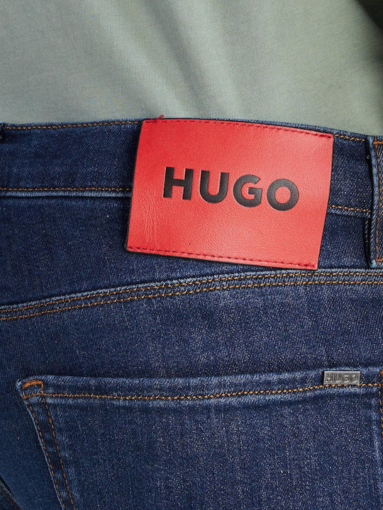 Men's Jeans Pants Elastic with Extra Slim Application Blue